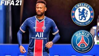 FIFA 21 | PSG vs CHELSEA | UEFA Champions League Gameplay & Full match