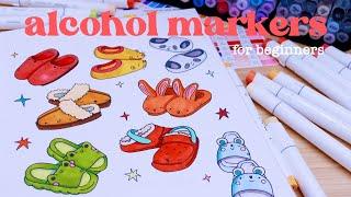 Beginners Need to Know Tips for using Alcohol Markers | With Ohuhu!