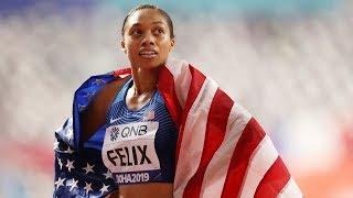 Allyson Felix Breaks Usain Bolt's Record