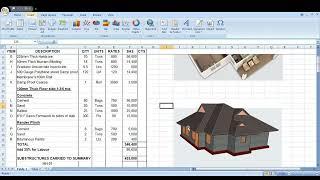 BILL OF QUANTITIES/ COST ESTIMATION FOR A STANDARD 3 BEDROOM HOUSE IN KENYA