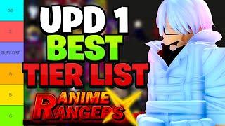 The *BEST* Update 1 TIER LIST! On Anime Rangers X (Best Units & Meta)