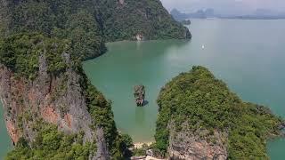 James Bond island 007, Thailand  - 4K drone