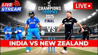 Live India Vs New Zealand Final ICC Champions Trophy Cricket Match | India Vs NZ Final Live Cricket