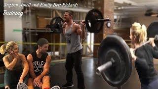 Stephen Amell & Emily Bett Rickards Training - Do My Thang