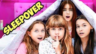 DIANA has her FIRST Ever SLEEPOVER 24-hour CHALLENGE