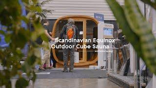 Introducing the Equinox Outdoor Cube Sauna