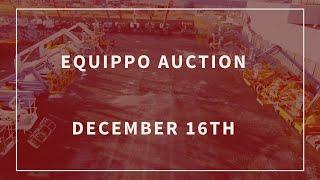 Equippo Auction of December 16th - Aftermovie | equippo.com