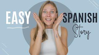 That was scary! | Spanish story for Beginners