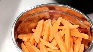 SWEET POTATO FRIES DELONGHI RAPID CRISP AIR FRYER