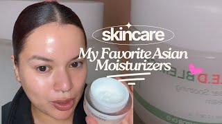 My Current Favorite Asian Moisturizers