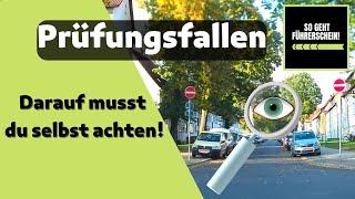 Prüfungsfallen! Daran musst du in der Prüfung selbst denken! - Führerschein