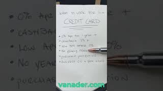 What to look for in a BUSINESS credit card