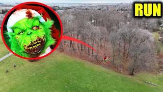 IF YOU EVER SEE CURSED EVIL GRINCH STEALING CHRISTMAS RUN!! (SCARY)