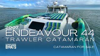 Happy Daze  | 2007 Endeavour 44 Trawler Catamaran | Trawler for Sale