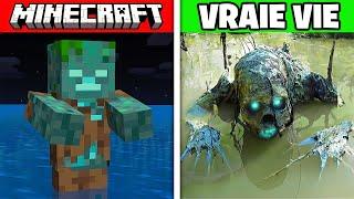 TOUT LES MOBS de MINECRAFT deviennent RÉALISTE !