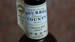 Goose Island|Bourbon County Brand Stout VARIANT|Vanilla Rye Stout 2024|VANILLA BOMB