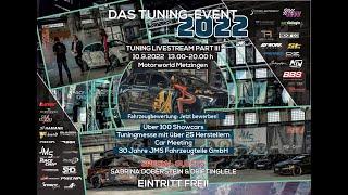 Mega Tuningstream / Tuningmesse vom 10 September 2022 . Krasse getunte Fahrzeuge  +Hersteller