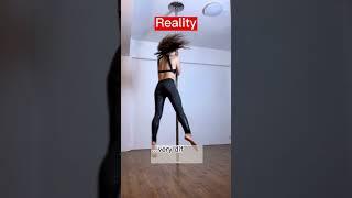 Expectation vs Reality - Pole Dance Pencil Spin