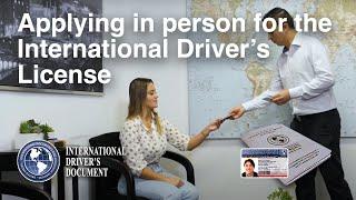 How to Apply in Person for the International Driver's License of IDL Services Inc (2022)