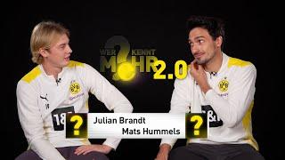 "Gott sei Dank musst du das machen!" | Wer kennt mehr 2.0: Brandt vs. Hummels