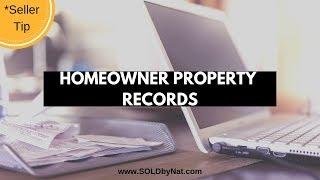 *Homeowner & Home Seller Tip - The Importance of Keeping Records