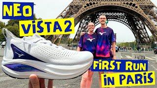 24 Hours in Paris Testing The New Mizuno Neo Vista 2 | Early Review!