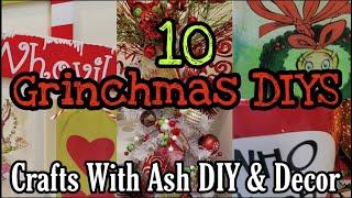 **NEW** 10 Grinch DIYS + Meet the new baby!!