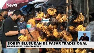 Bobby Nasution Blusukan ke Pasar Tradisional di Medan, Sumut - iNews Siang 01/10