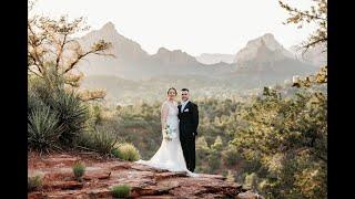 2024 04 24 Aliya and Chris Wedding Video Highlight in Sedona, Arizona