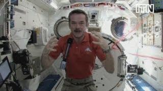 Astronaut Colonel Chris Hadfield's videos of life in space becomes internet sensation