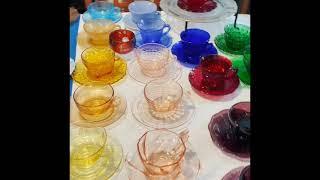 Depression Glass Cups and Saucers - May 2021 Program