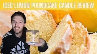 Iced Lemon Poundcake Candle Review | Bath & Body Works