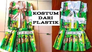 cara membuat kostum karnaval dari plastik daur ulang - kostum karnaval dari plastik#kostumkarnaval