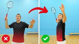 5 Common Beginner Badminton Mistakes