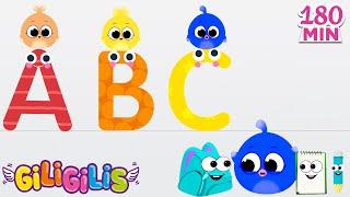 Lernen Sie Das ABC-Alphabet Mit Giligilis |  ABC-Lied + Weitere Kinderreime Und Kinderlieder |  Phon