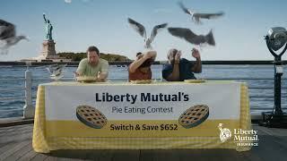 Liberty Mutual Insurance Commercial Pie Eating Contest