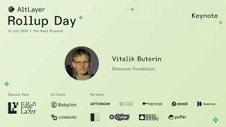 Keynote by Vitalik Buterin