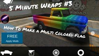 Offroad Outlaws How To Make a Multi Colored Flag Wrap in 5 Minutes