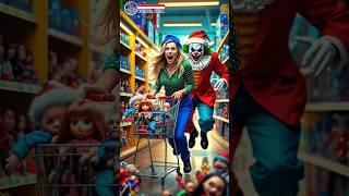 Woow... Chased by a clown asking for snacks...??  | @OurWorld-2111 | #funny #memes #cartoon #clown