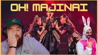 South African Reacts to BabyMetal ft Joakim Brodén - Oh! MAJINAI (First Time!)