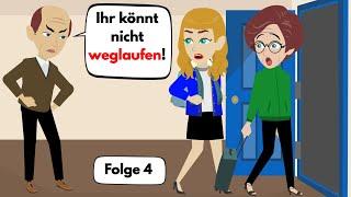 Learn German | Sarah and her mother decided to run away | Vocabulary and important verbs