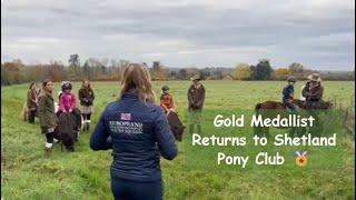 Wow! Gold Medallist Returns to Shetland Pony Club TV Episode 518