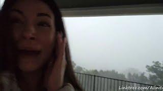 Alinity Learns Why You Shouldn't Stand Outside During a Storm...