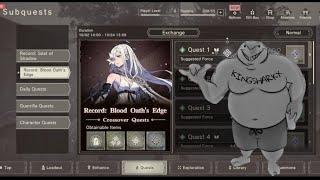 NieR Reincarnation: Subquest Record: Blood Oath's Edge | Walkthrough