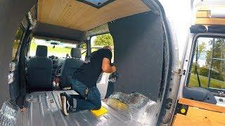 Adding Wall Panels To My Van Conversion!