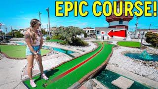 We Found a MASSIVE Mini Golf Course!