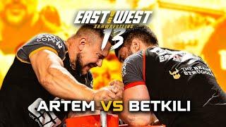 BETKILI ONIANI VS ARTEM TAYNOV - EAST VS WEST 13 (95kg Left Arm World Title Match)
