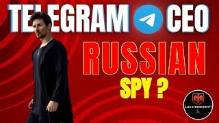 Telegram CEO Arrested! || Child P***|| Drug Traf***|| Money Laundering || Russian SPY?