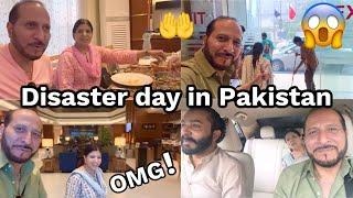 LAHORE PAKISTAN ME YE KYA HOWA?|| DISASTER DAY || BOHAT MUSHKIL HO GAYI