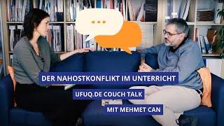 Der Nahostkonflikt im Unterricht: Mehmet Can zu Gast beim ufuq.de Couch Talk